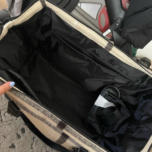 COPY - Beis Plaid Weekender Bag - Picture 4 of 4